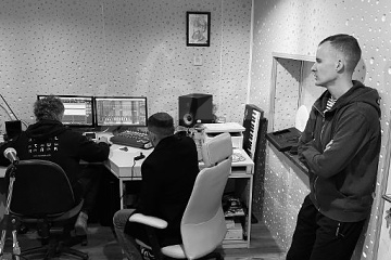 V nahrávacom štúdiu, archív.jpg