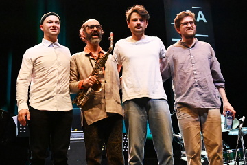 Matthieu Mazué Trio ft Michaek Attias © Patrick Španko