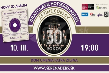 ZA: slovenská premiéra albumu As Time Goes By !!!