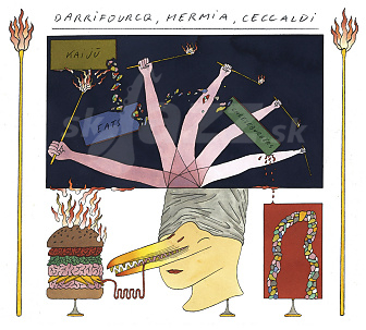 CD Darrifourcq-Hermia-Ceccaldi: Kaiju Eats Cheeseburgers