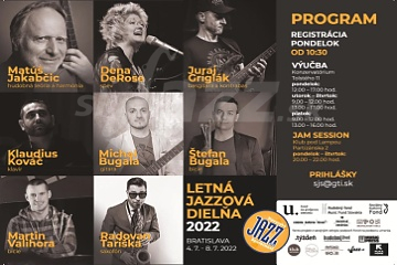 Letná jazzová dielňa 2022 !!!