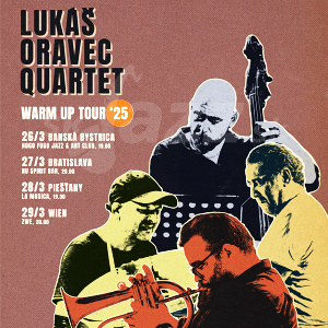 Lukáš Oravec Quartet vyráža na Warp Up Tour 2025 !!!