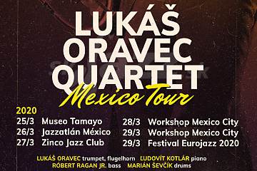 Lukáš Oravec Quartet  na mexické turné !!!